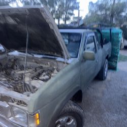 93 Nissan Hard Body Pickup With  Rack 
