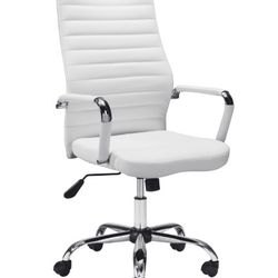 Modern White Desk Chair – Ciro Modern Payton | Office / Home Desk Chair