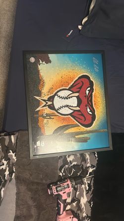 ~1x1ft Corbin Carroll signed art