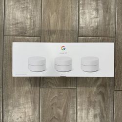 Google WiFi 3 Pack - New & Sealed