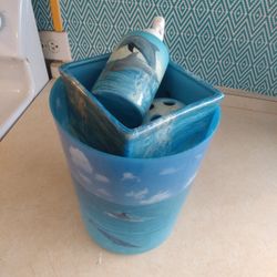 Dolphin Bathroom Set