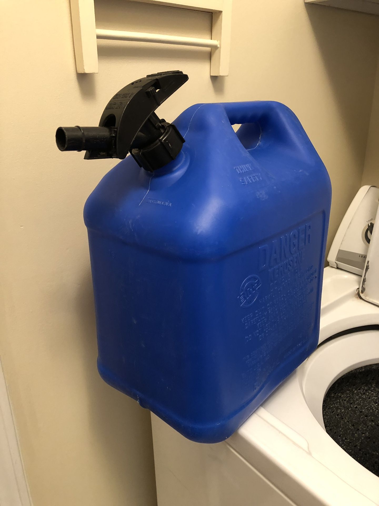 New 5 gallon kerosene containers