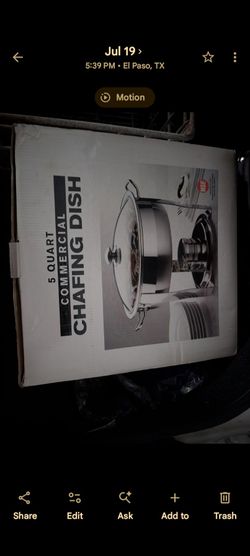 Commercial Chafing