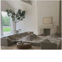 BRAND NEW DUNE SOFA SET SIZE 12X12X12X12FT,VELVET FABRIC CUSTOM MADE AVAILABLE 