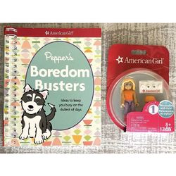 American Girl Doll Book & Mini Figure Christmas Stocking Stuffer Gift