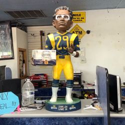 45 inch promotional bobble head of Eric Dickerson with Corona