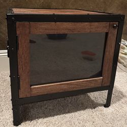 Industrial-Style End Table/Side Table/Nightstand (Set of 2)