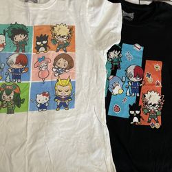 MHA & Hello Kitty Shirt 