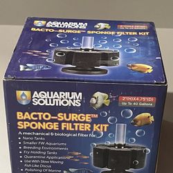 Aquarium Solutions Bacto Surge Foam Filter