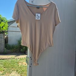 Beige Women's Leotard 