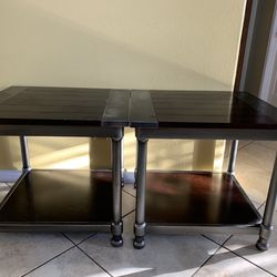 2 end tables