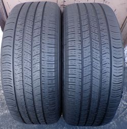 2- Goodyear Eagle 255-60-18