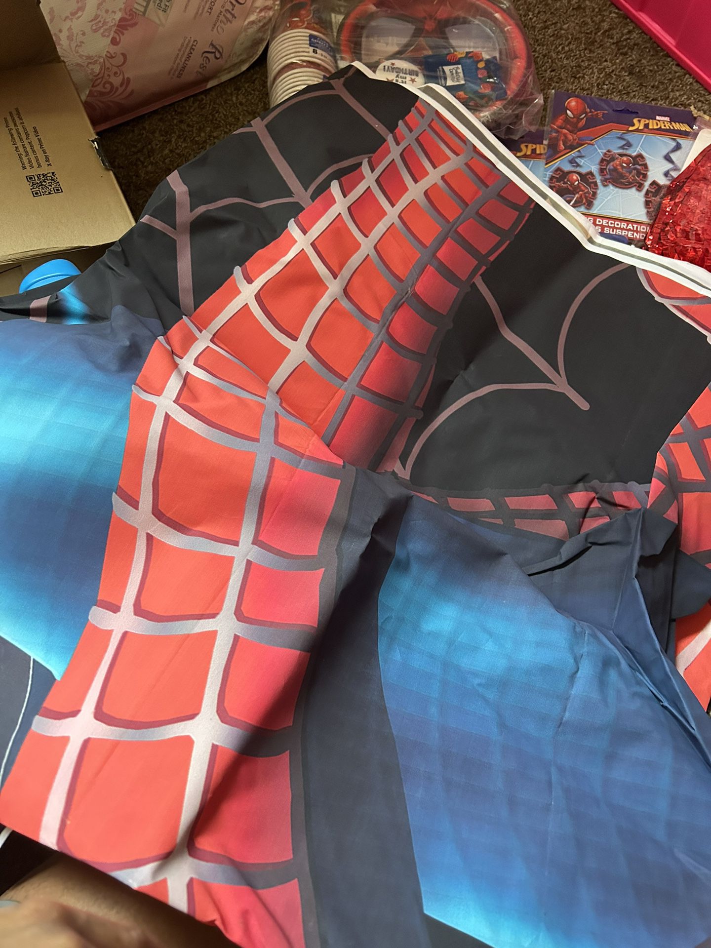 Spiderman Full Birthday Supplies