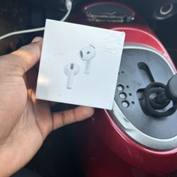 White AirPod Bluetooth Headphones 4th Edition