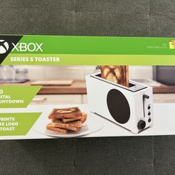 Xbox Series S Limited Edition Toaster Imprints Logo Wide Slot 2 Slice Timer NEW