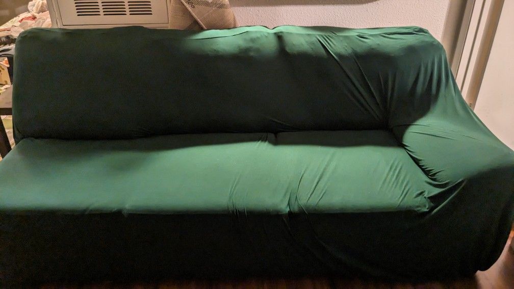 Very Comfy Large Leather Sofa Set With Covers 