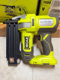 RYOBI TOOL ONLY  ONE+ 18V Cordless Airstrike 23-Gauge Pin Nailer USED $85