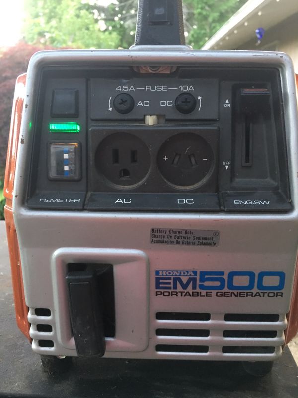 Honda EM500 portable generator for Sale in Olympia, WA OfferUp