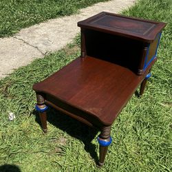 Antique Telephone Table, Nightstand,Corner Or EndTable