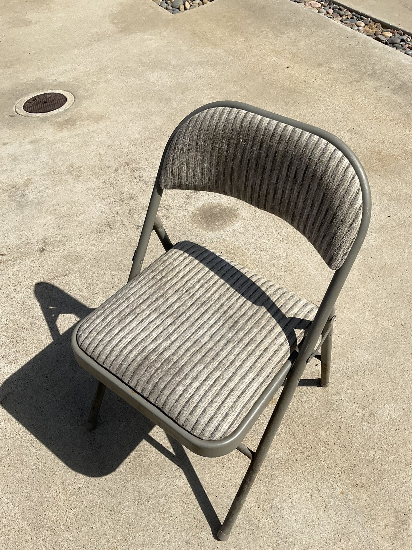 Metal Fold Up Chair
