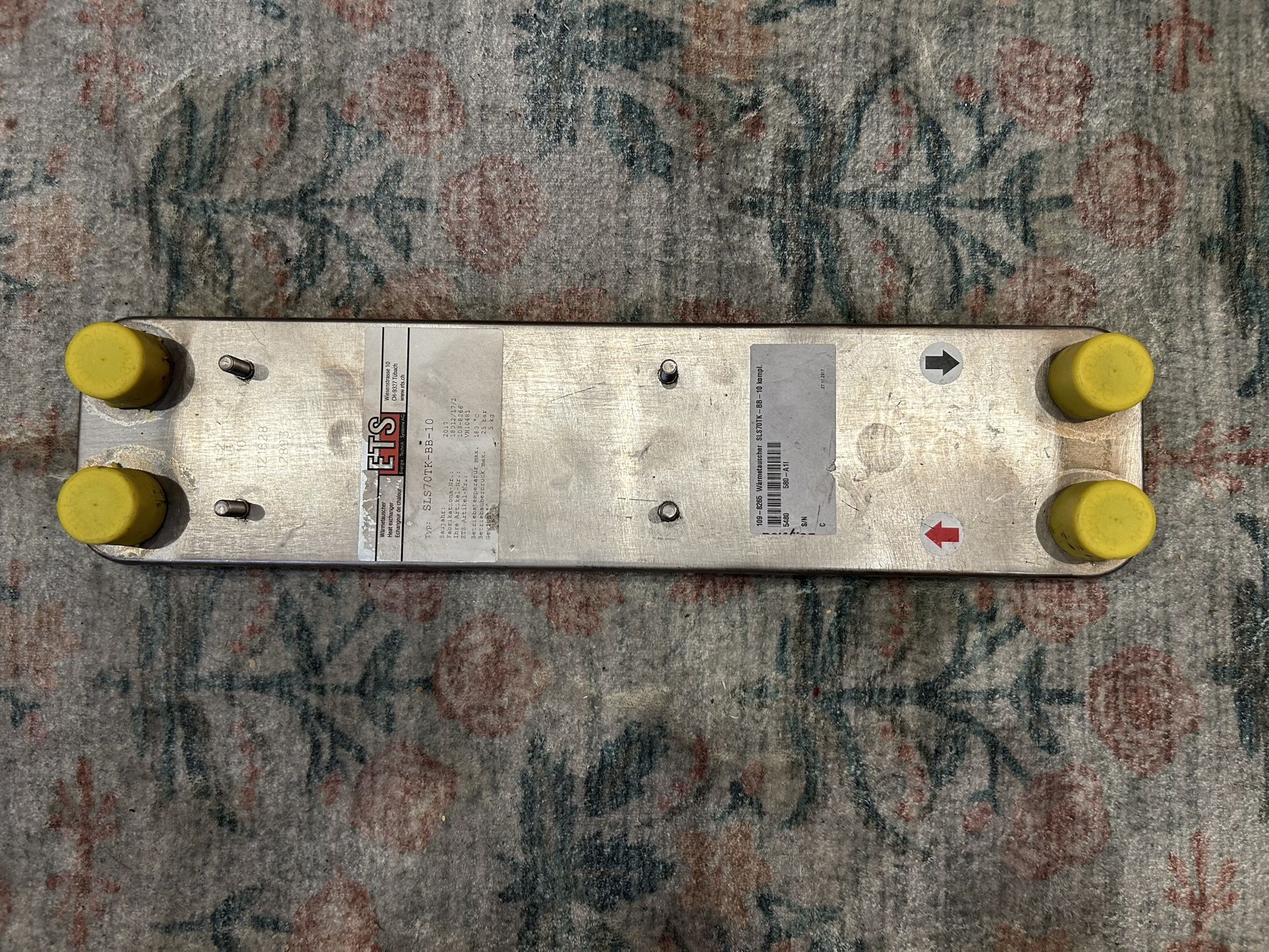 ETS plate heat exchanger SLS70TK-BB-10