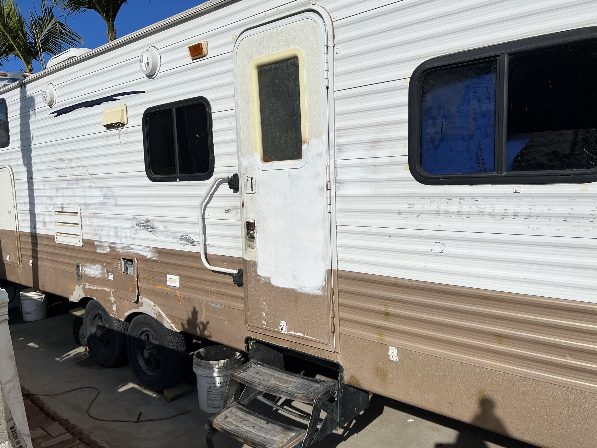 Camping trailer 27ft. $8500