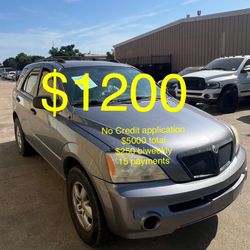2008 Kia Sorento no application