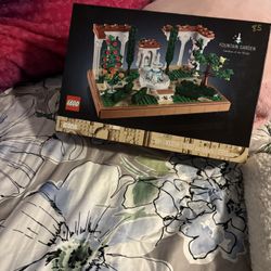 LEGO Fountain Garden 