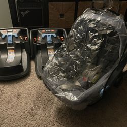 Uppababy Mesa Car Seat Set (Car seat + 2 Bases + Rain cover)