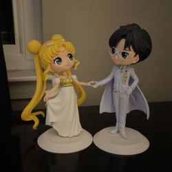 Sailor Moon And Tuxedo Mask Q Posket 