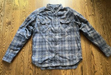 Roland Sands Armored Motorcycle Riding Shirt Flannel Men’s XL