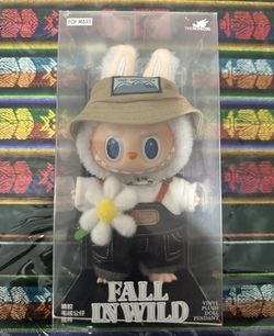 The Monsters Fall In Wild Series Labubu Plush Doll Pendant ($60)