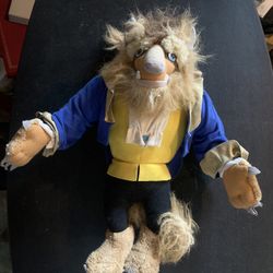 Vintage 90’s Beauty and the Beast Plush