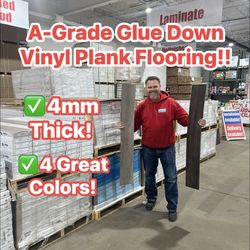 High End Glue Down Vinyl Flooring At A FRACTION Of Retail Price‼️