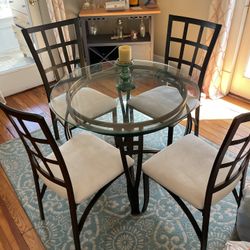 Kitchen table chairs & frame