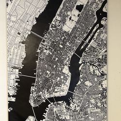 Manhattan canvas picture