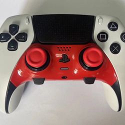 Red PlayStation 5 Controller Accessories 