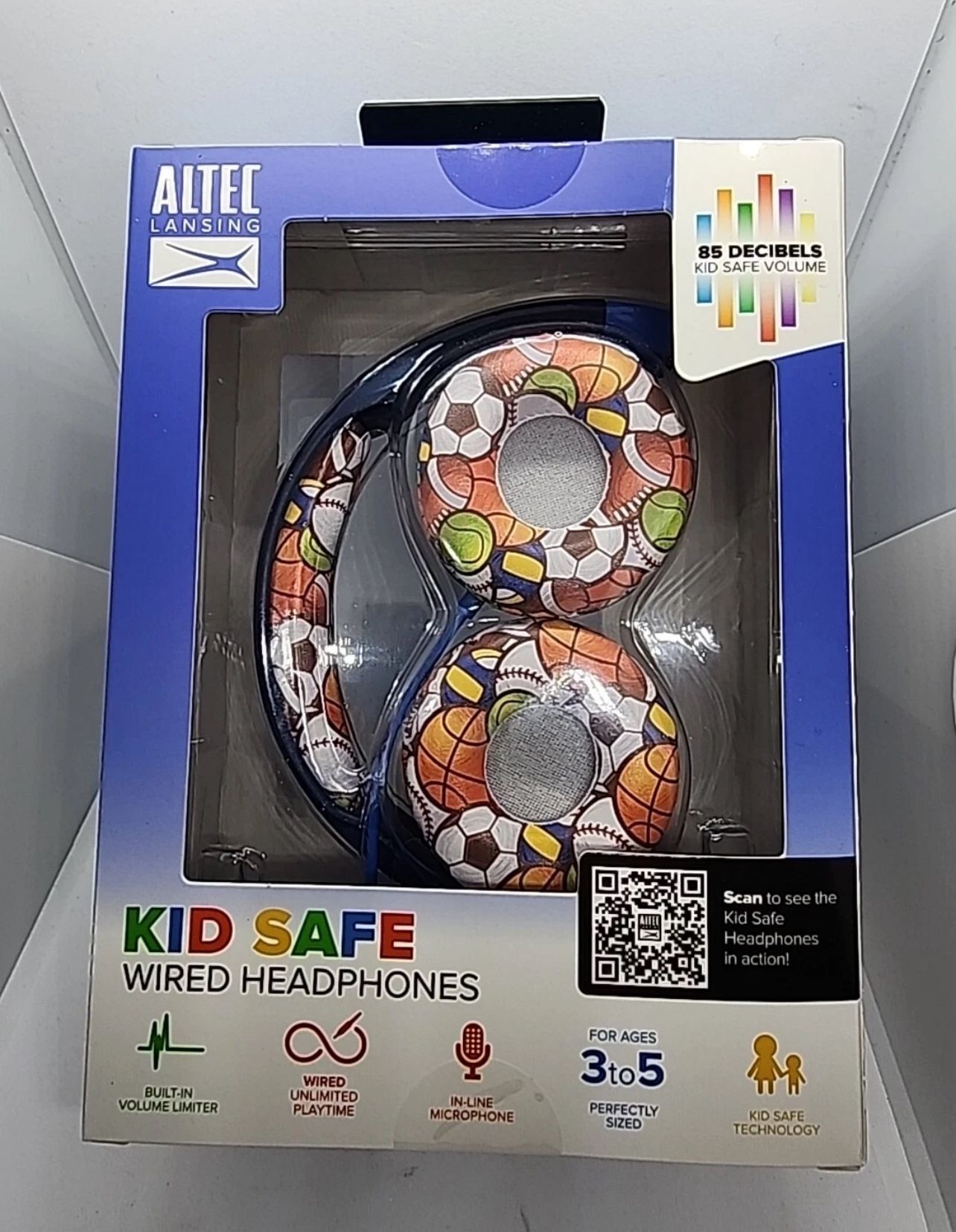 Altec Lansing Kid Safe Wired Headphones