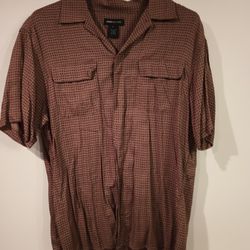 Jones New York Short Sleeve Button Down Shirt Size XL