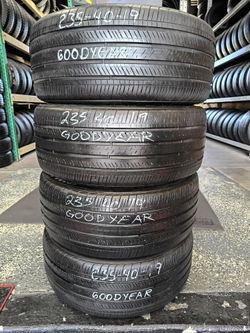 235/40/19 Goodyear used