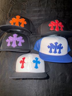 Chrome heart hats