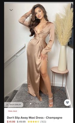 Elegant Champagne Dress