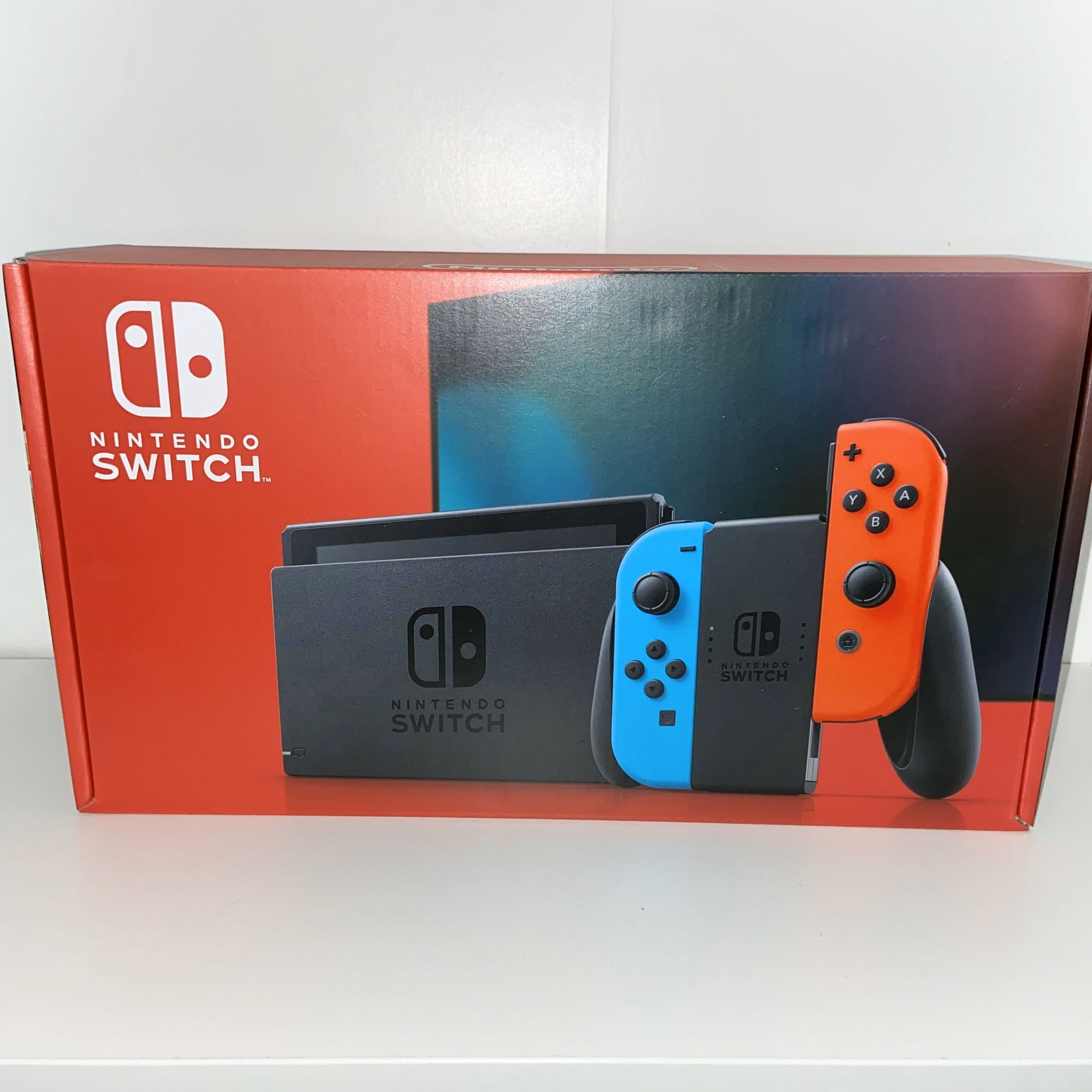 Nintendo Switch 32GB Console Neon Blue Neon Red Joy Con BRAND NEW