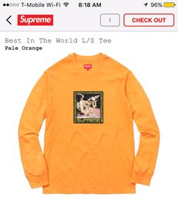 FW 17 Supreme Best in the World L/S Tee