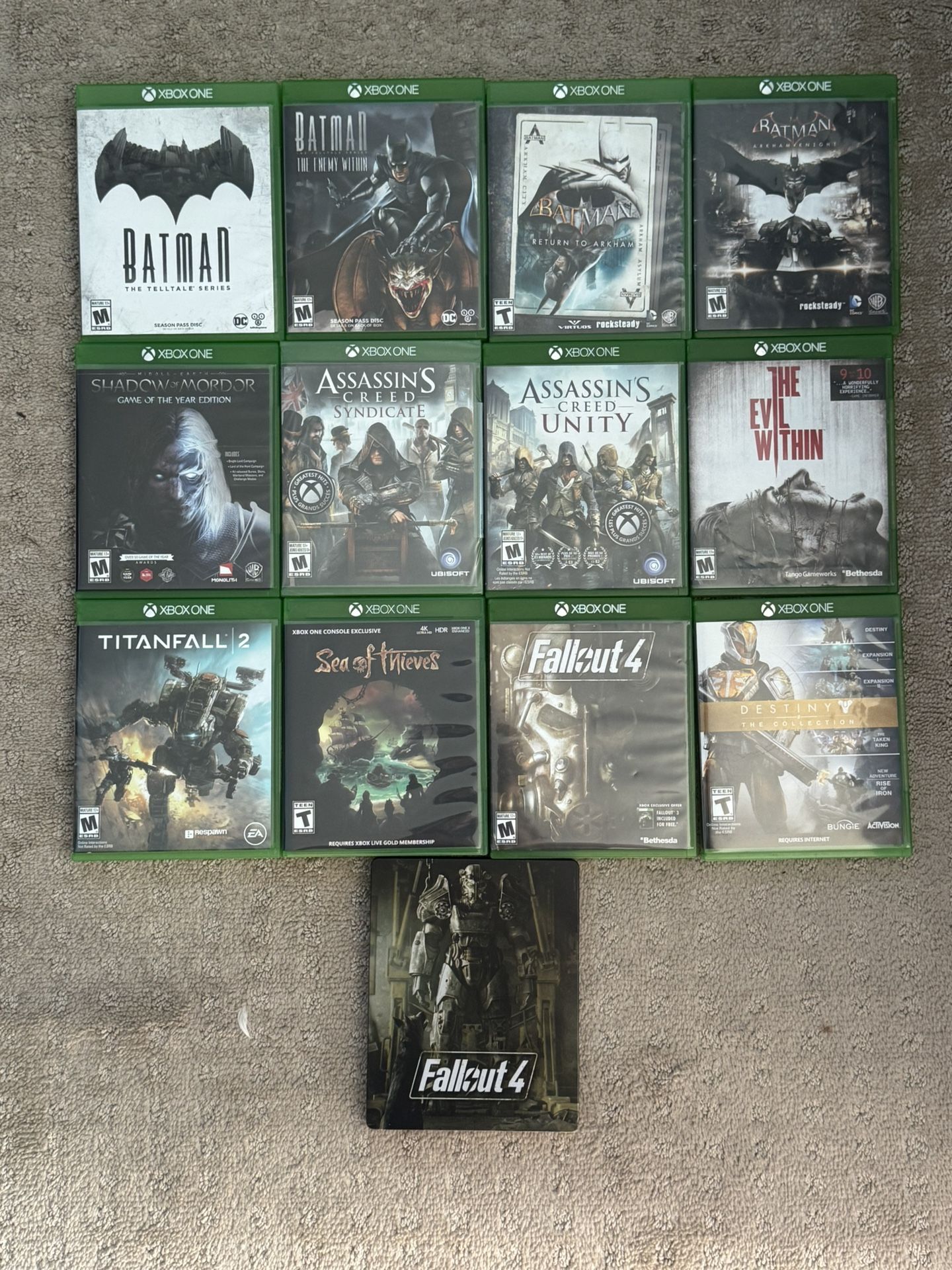 Variety Of Xbox One Games