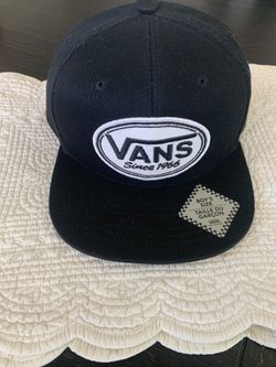 Vans Boys Flat Bill Hat Brand New (4 Available)