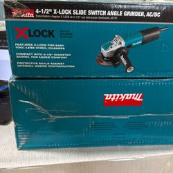 MAKITA 4-1/2 slide switch angle grinder 