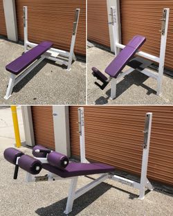 KING Fitness Olympic Flat, Incline & Decline Weight Benches