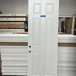 Exterior Door Slab Metal 34x96 (6 panels Design) $25 Each