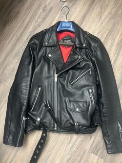 Straight to hell leather jacket